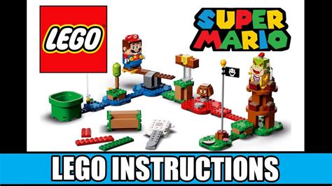 Build an iconic character Designed for grown-ups!. . Lego mario instructions